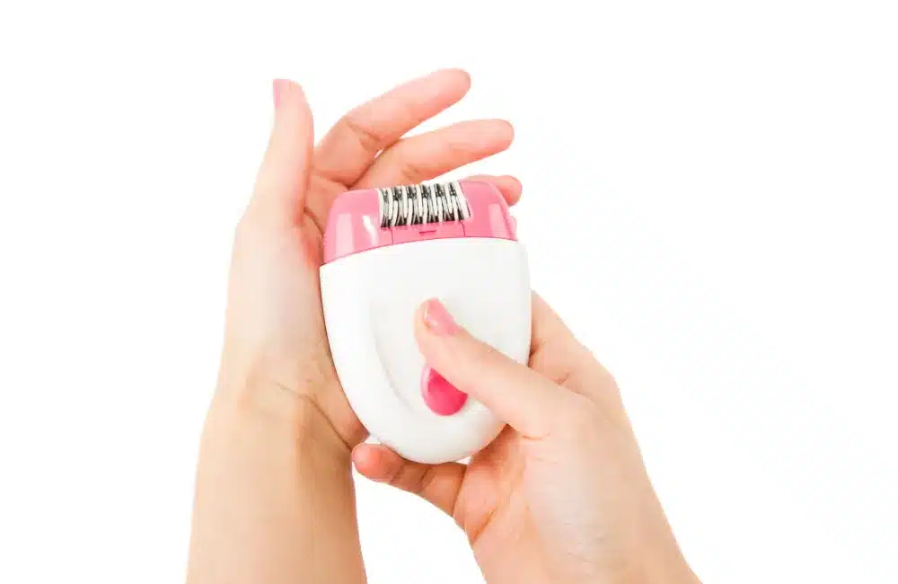 การใช้เครื่องถอนขนไฟฟ้า