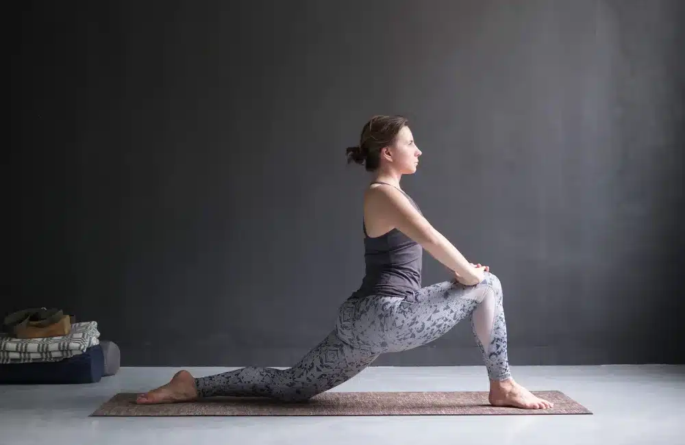 ท่า Lunge with toe tap