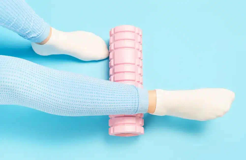 วิธีลดน่องใหญ่ ด้วย Foam Roller