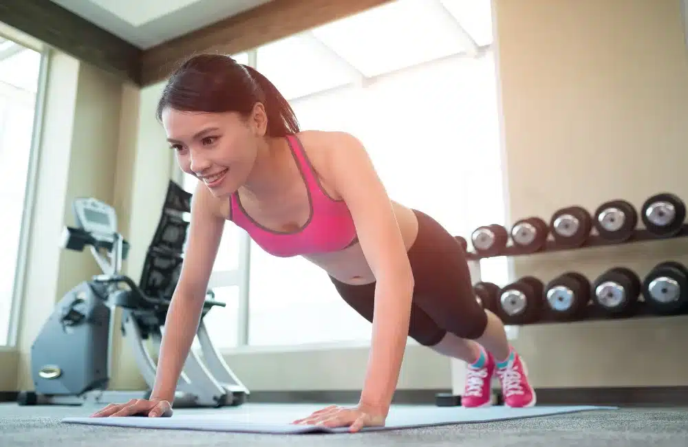 7. Lateral Plank Walks