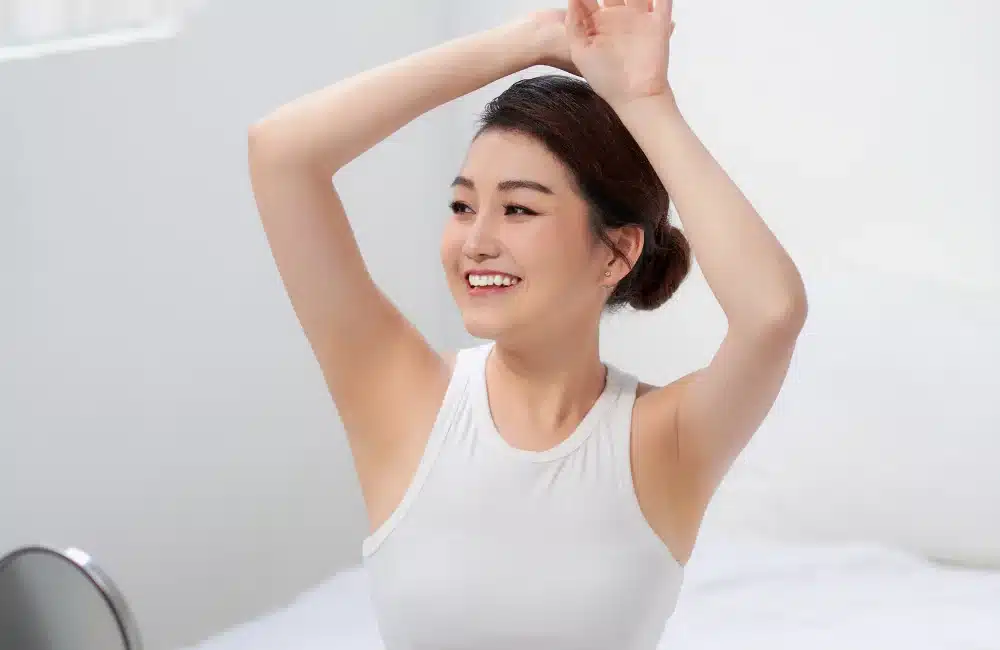 เลเซอร์รักแร้ขาว ขาวจริงไหม