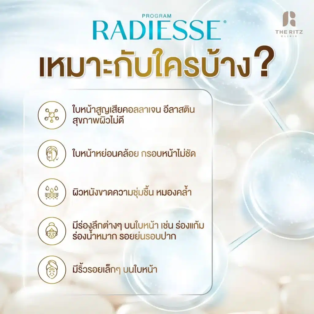 Radiesse เหมาะกับใคร?